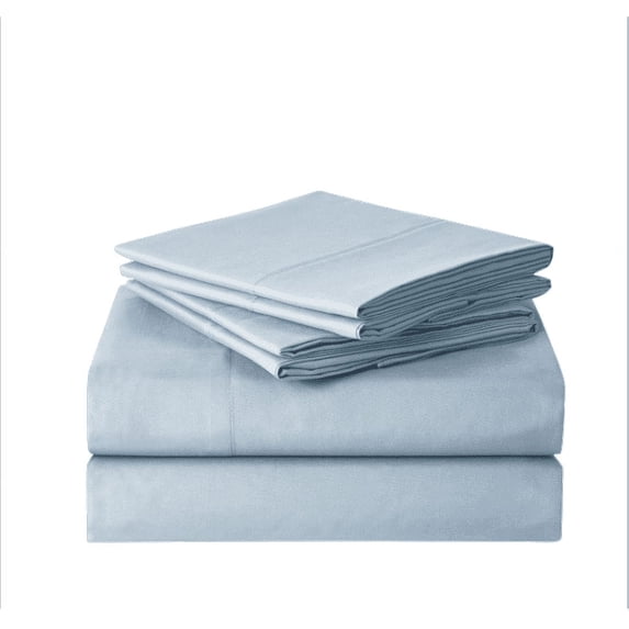 Sweet Home Collection 1500 Series Bed Sheets - Extra Soft Microfiber Deep Pocket 6pc Sheet Set - Mist, Queen