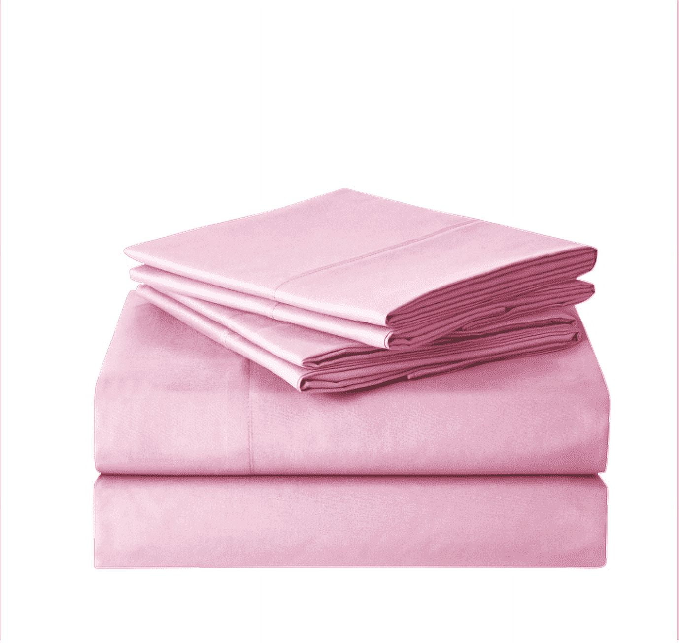  1500 Supreme Collection Queen Sheet Sets Pale Pink - Luxury  Hotel Bed Sheets and Pillowcase Set for Queen Mattress - Extra Soft, Elastic  Corner Straps, Deep Pocket Sheets, Queen Pale Pink 