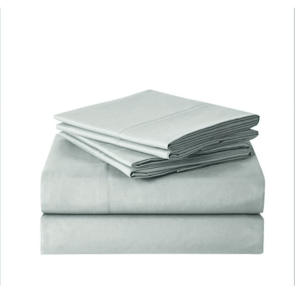 Sweet Home Collection 1500 Series Bed Sheets - Extra Soft Microfiber Deep Pocket 6pc Sheet Set - Porcelain Blue - Full