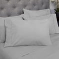 thumbnail image 1 of Sweet Home Collection 1500 Series Bed Sheets - Extra Soft Microfiber Deep Pocket 6pc Sheet Set - Slate, Full, 1 of 3