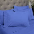 thumbnail image 1 of Sweet Home Collection 1500 Series Bed Sheets - Extra Soft Microfiber Deep Pocket 7pc Sheet Set - Royal Blue, Split, 1 of 2