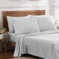 thumbnail image 1 of 6 Piece Printed Sheet Set, Deluxe Ultra Soft 1500 Series, Double Brushed Microfiber -Classic Gray, King, 1 of 5