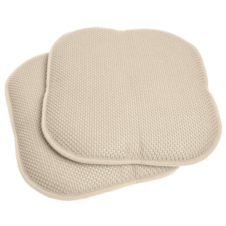 16-in. Square Non-slip Memory Foam Seat Cushions (2 OR 4) - 16 X