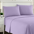 thumbnail image 1 of Sweet Home Collection King Sheet Sets, Classic 1800 Series Deep Pocket 4 Piece, Luxury Soft Microfiber Bed Sheet Sets, Lavender, 1 of 5