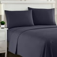 thumbnail image 1 of Sweet Home Collection Queen Sheet Sets, Classic 1800 Series Deep Pocket 4 Piece, Luxury Soft Microfiber Bed Sheet Sets, Navy, 1 of 5