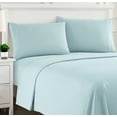 thumbnail image 1 of Sweet Home Collection RV Short Queen Sheet Sets, Classic 1800 Series Deep Pocket 4 Piece, Luxury Soft Microfiber Bed Sheet Sets, Aqua, 1 of 5