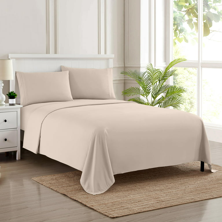 Sweet Home Collection  Bed 3-piece Sheets Set - Soft 1800 Supreme