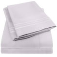 thumbnail image 1 of Sweet Home Collection 1800 Series Bed Sheets - Extra Soft Microfiber Deep Pocket Sheet Set - Lilac, California King, 1 of 5