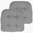 thumbnail image 1 of Sweet Home Collection 19" x 19" Reversible Patio Outdoor Seating Cushions, 1 of 4