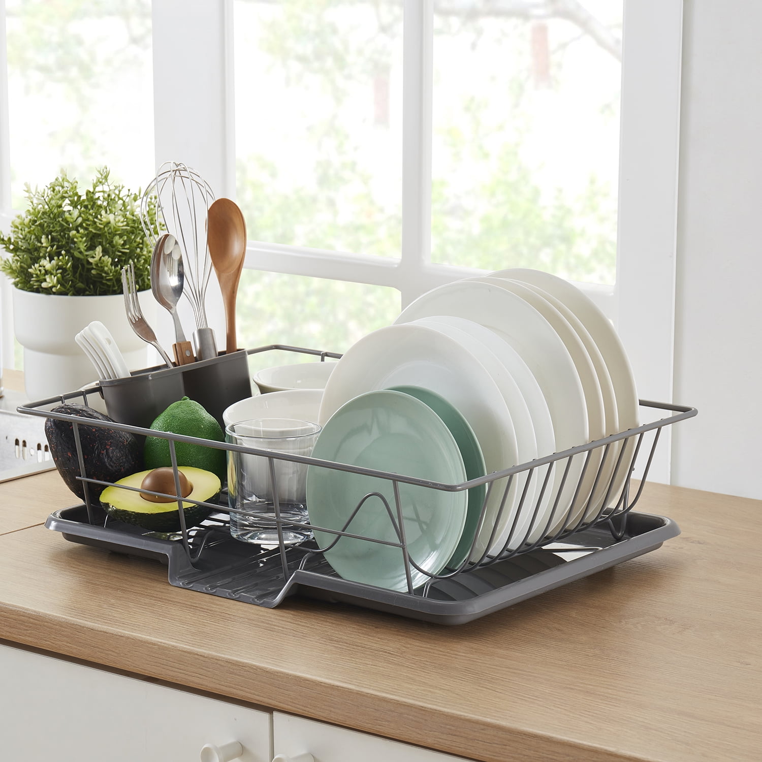 sweet-home-collection-3-piece-kitchen-dish-drainer-set-large-with-tray