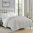 thumbnail image 1 of Sweet Home Collection, All Season Reversible Hotel Down Alternative Duvet Insert, King - Silver, 1 of 4