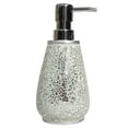 thumbnail image 1 of Sweet Home Collection Bath Accessory Collection Glamour Abstract Poly Resin Soap & Lotion Dispenser, 1 of 3