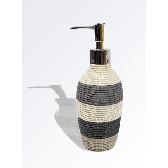 Sweet Home Collection Bathroom Accessories Sets Unique Collections Modern Classic Contemporary Decorative Beautiful Designs Bath Shower Tub Dcor, Lotion Pump/Soap Dispenser, Twist