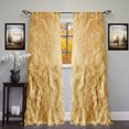 thumbnail image 1 of Sweet Home Collection Chic Sheer Voile Vertical Ruffled Tier Curtain, 50" x 84", 1 of 1
