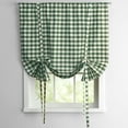 thumbnail image 1 of Sweet Home Collection Cotton Tie Up Window Shade, Grey 42 in x 63 in, 1 of 1