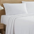 thumbnail image 1 of Sweet Home Collection Flannel Sheet Set White Queen, 1 of 5