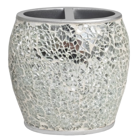 Sweet Home Collection Glamour Bath Accessory Collection Poly Toothbrush Holder