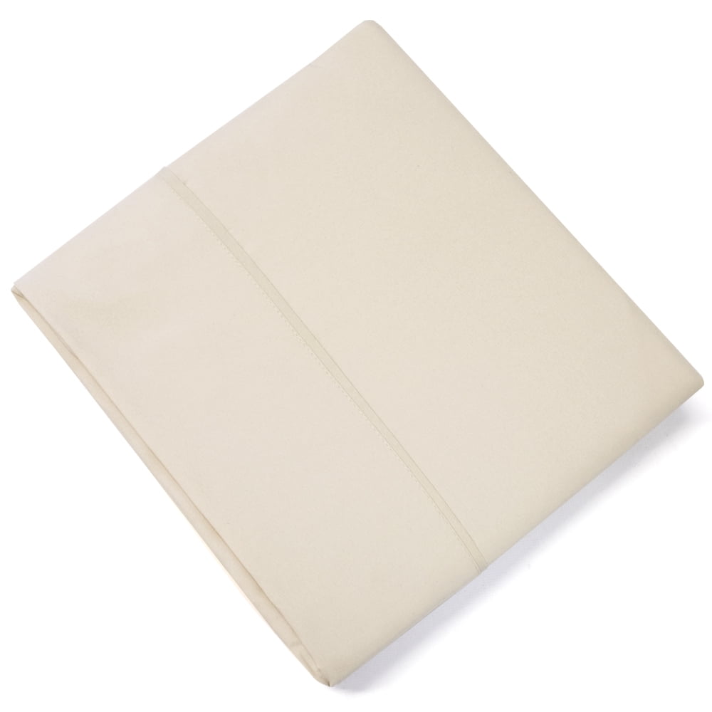 Sweet Home Collection Luxury Flat Bed Sheet Ultra Soft Hypoallergenic Microfiber - Single Flat Sheet In All Sizes and Colors