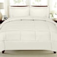 thumbnail image 1 of Sweet Home Collection  Luxury Solid 7-piece Bed-In-a-Bag with Sheet Set, 1 of 5