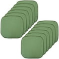 thumbnail image 1 of Sweet Home Collection Memory Foam Honeycomb Non-Slip Back 16" x 16" Chair Pad -Green, 12 Pack, 1 of 7