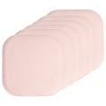 thumbnail image 1 of Sweet Home Collection Memory Foam Honeycomb Non-Slip Back 16" x 16" Chair Pad - Pink, 6 Pack, 1 of 7