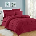 thumbnail image 1 of Sweet Home Collection Red 8 Piece Bed in a Bag Comforter Set with Sheets, Queen, 1 of 8