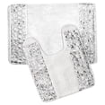 thumbnail image 1 of Sweet Home Collection Sinatra Banded Bathroom Rug Set, 1 of 2
