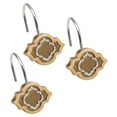 thumbnail image 1 of Sweet Home Collection Spindle Gold Collection Shower Hook Set, 1 of 1