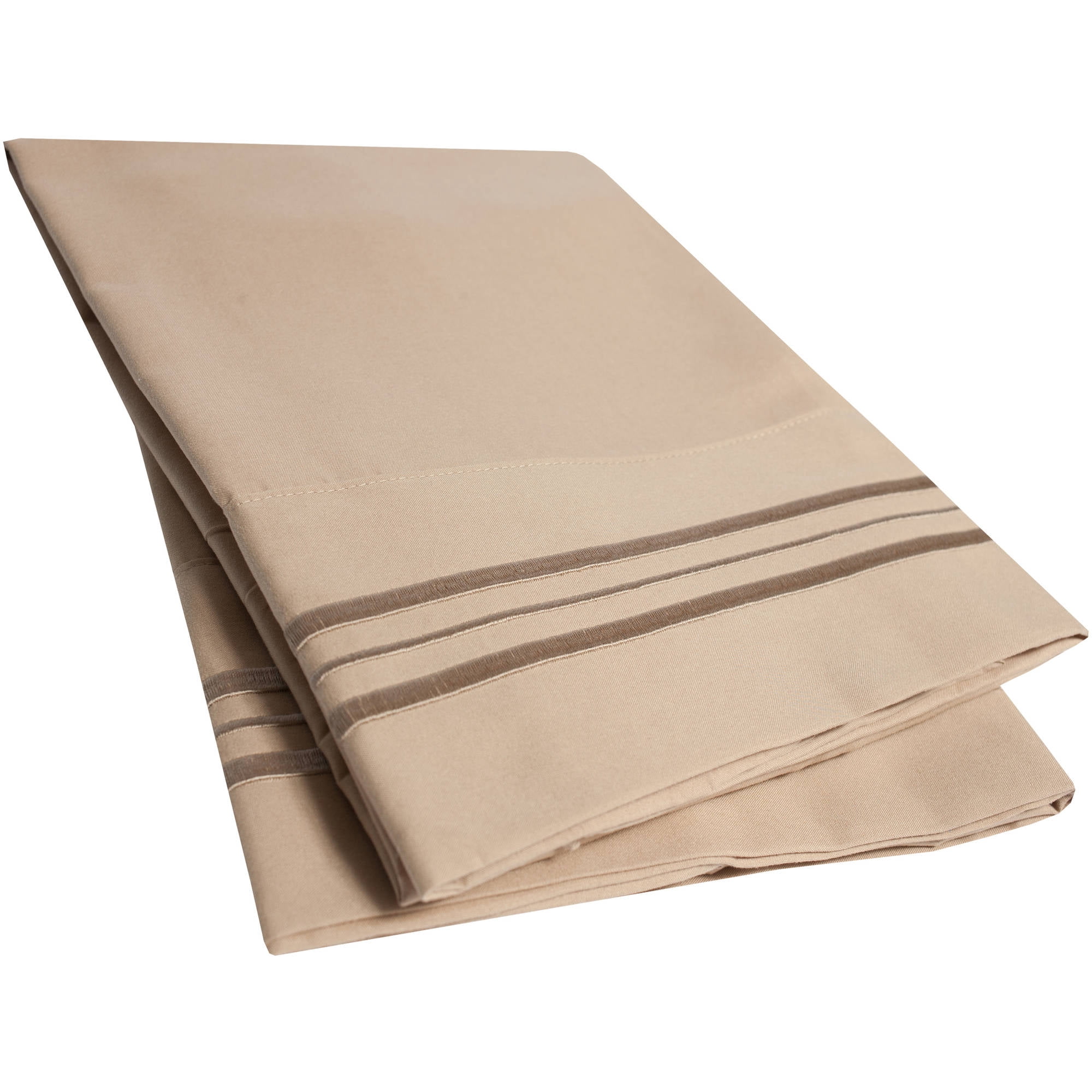 Sweet Home Collection Ultra-Soft 1500 Series Microfiber Embroidered Pillowcase, 2-Pack