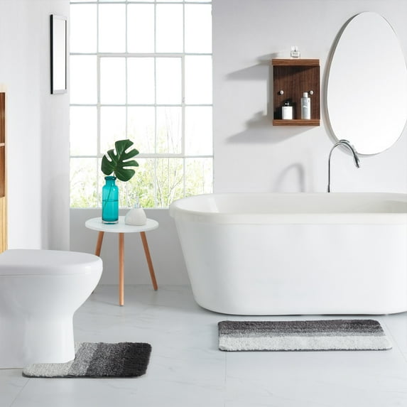 Sweet Home Collection Urbana Bath Accessory Collection 2 Piece Rug Set