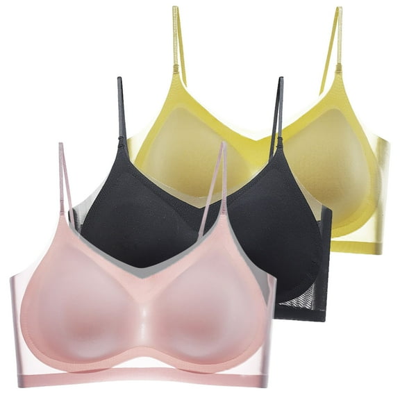 Sweet Home Farm Balconette Bras for Women Thin Summer Plus Size Ice Comfort Bra High Support Bras