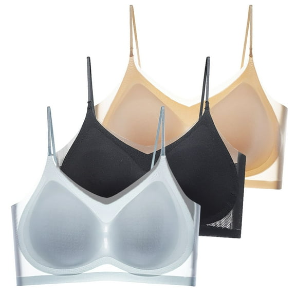 Sweet Home Farm Balconette Bras for Women Thin Summer Plus Size Ice Comfort Bra High Support Bras