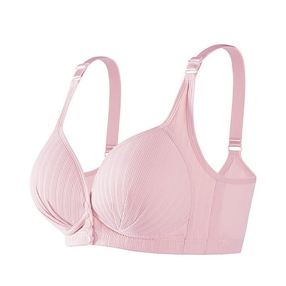 Sweet Home Farm Front Closure Bras for Women Open Bra Fixed Cup Non Empty Underwear Comfort Bras