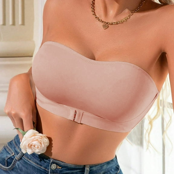 Sweet Home Farm Front Closure Bras for Women Single Layer Wireless Bra (1pc) Bras