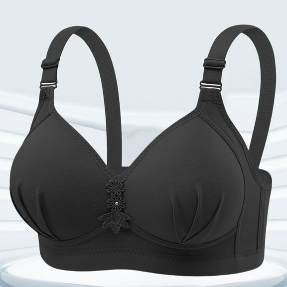 Sweet Home Farm Front Closure Bras for Women Underwear Sexy No Wire Bra Fashionable Women's Comfortable And Breathable Tank Top Bras