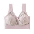 thumbnail image 1 of Sweet Home Farm Support Bras for Women New Rosy Lift Bra Plus Size Comfort Extra Elastic Wireless Lace Bras, 1 of 8