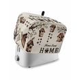 thumbnail image 1 of Sweet Home Small Toaster Cover 2 Slice, Kitchen Appliance Covers, Western Stars Bird Houses Farmhouse Retro Toaster Oven Cover with Loop, Bread Machine Cover Polyester Dust Cover Protection, 1 of 4