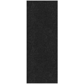 Sweet Home Stores Custom Size Waterproof Non-Slip Rubberback 2x4 Indoor/Outdoor Utility Area Rug, 2' x 4', Black