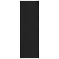 thumbnail image 1 of Sweet Home Stores Machine Washable Non-Slip Rubberback Solid 2x5 Runner Rug, 20" x 59", Black, 1 of 14