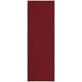 thumbnail image 1 of Sweet Home Stores Machine Washable Non-Slip Rubberback Solid 2x5 Runner Rug, 20" x 59", Red, 1 of 14