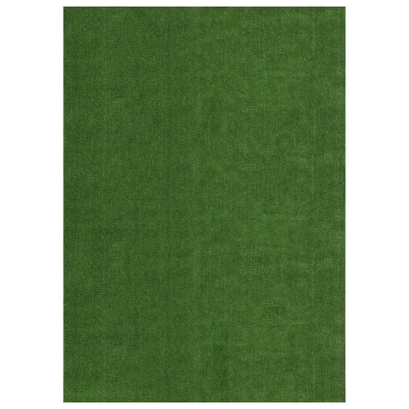 Sweet Home Stores Artificial Grass Turf 5'11" x 7'3" Waterproof Outdoor Rug for Lawn Backyard Play Areas