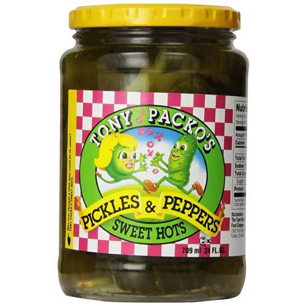 Sweet Hot Pickles Peppers, 24 Ounce