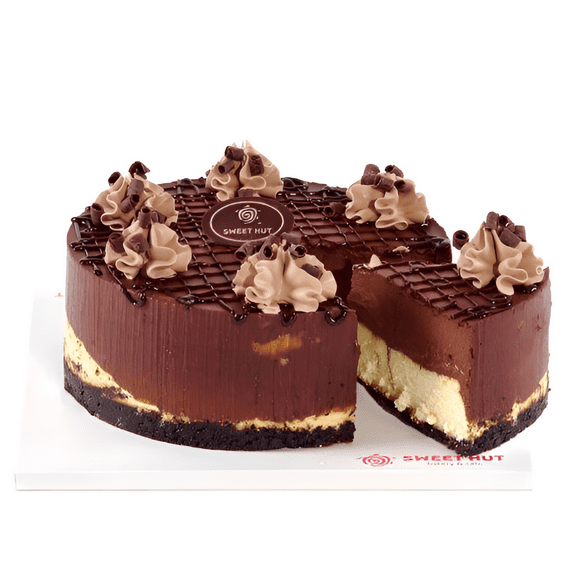 Sweet Hut Bakery & Cafe Chocolate Ganache Cheesecake 6"
