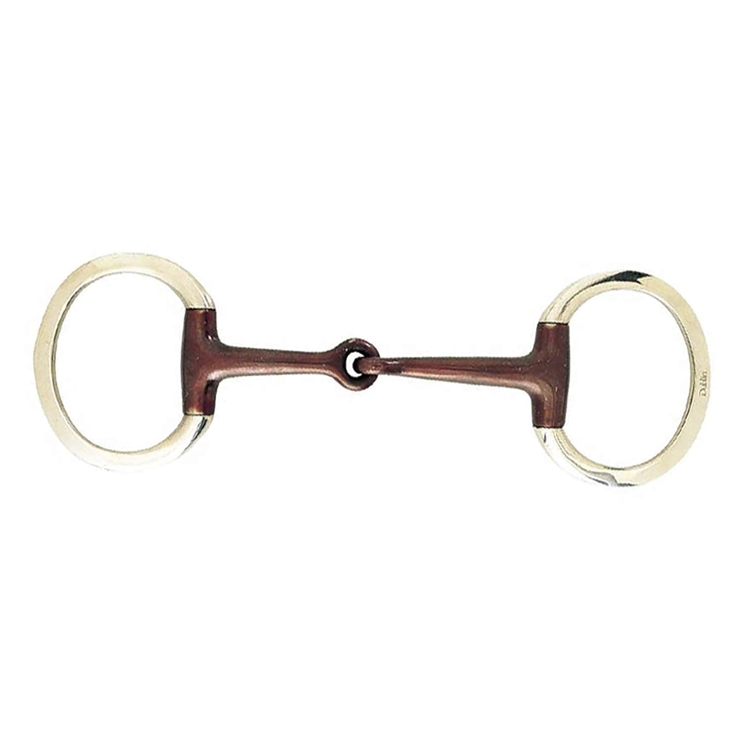 Shires Sweet Iron Copper Tom Thumb Bit - 14mm Mouthpiece, 140mm Cheek, For Horse Training