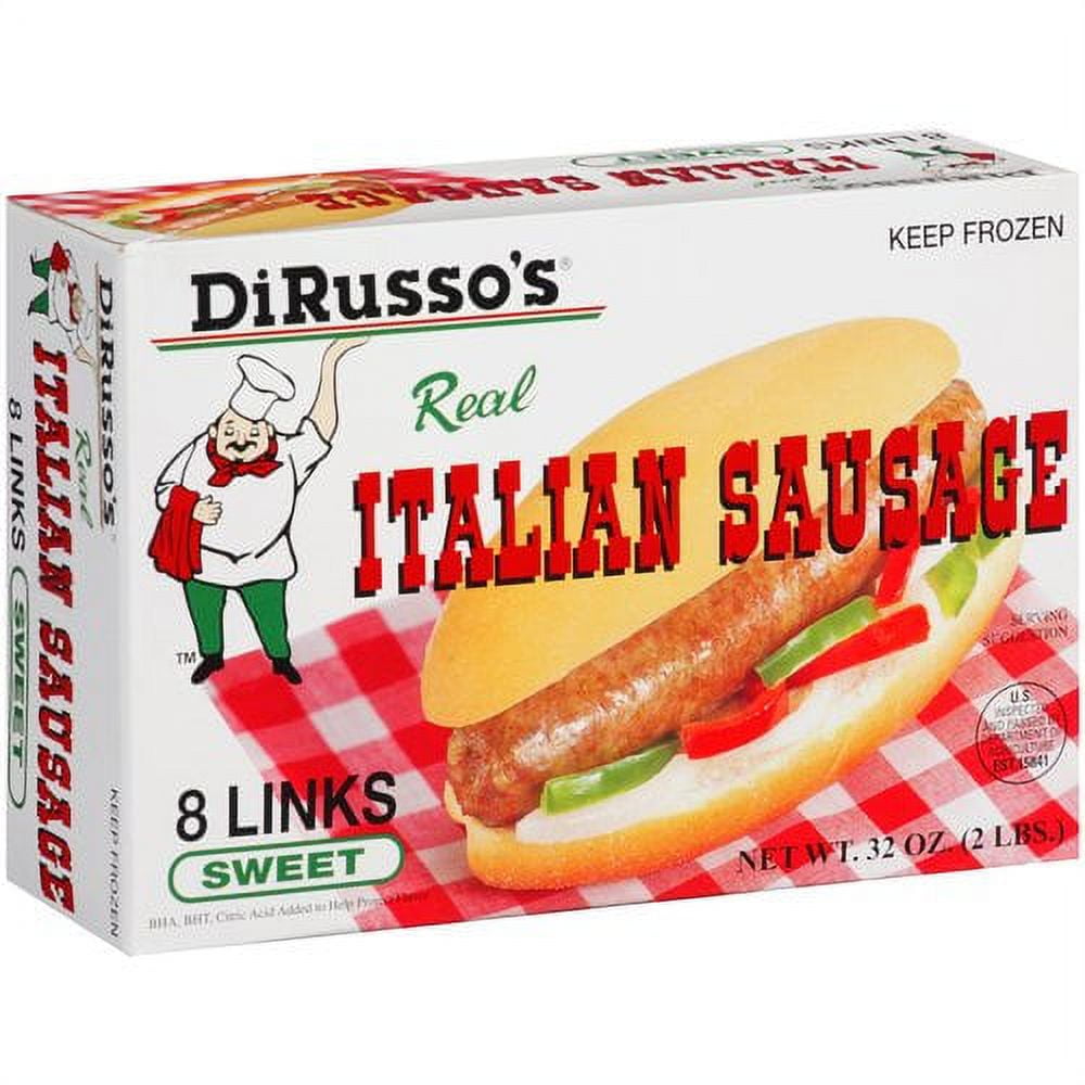 Turkey Sausage Links, DiRussos Italian Sausage