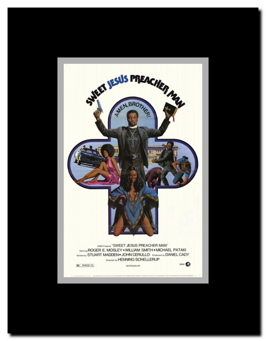 Sweet Jesus Preacher Man Framed Movie Poster