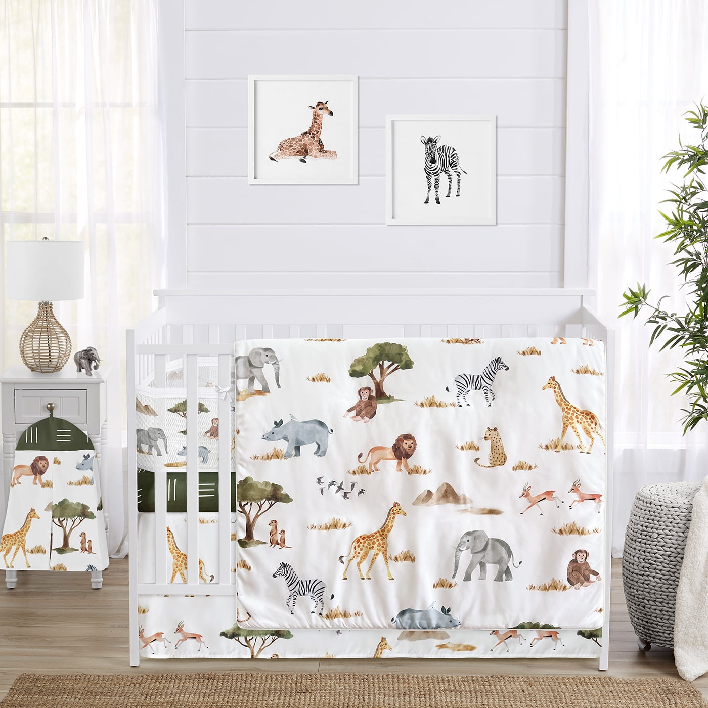 Boys jungle bedding best sale