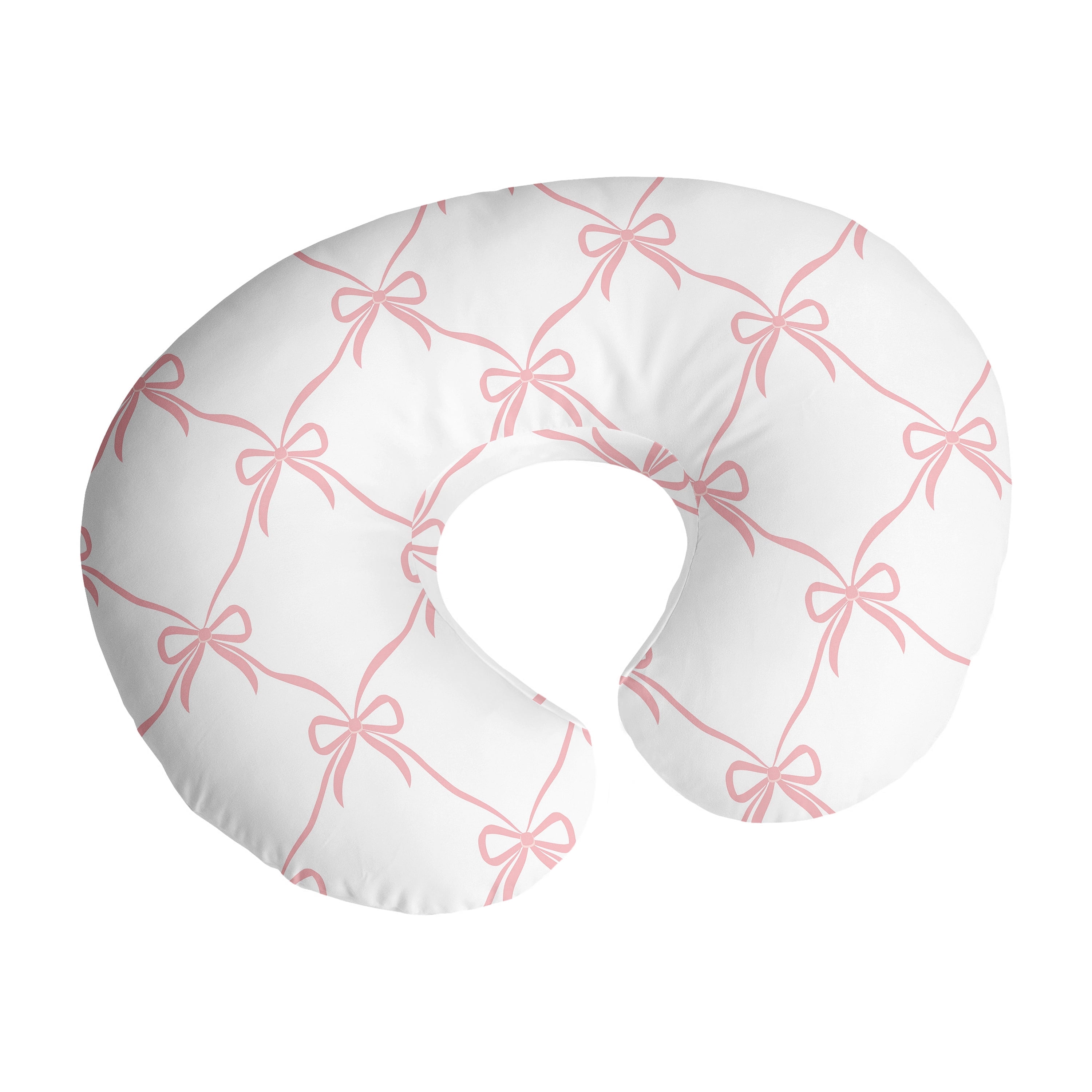 Sweet Jojo Designs Ballerina and Ballet Bows Girl Nursing Pillow Cover Case (Pillow Not Included)
