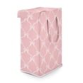 thumbnail image 1 of Sweet Jojo Designs Ballerina and Ballet Pink Bows Girl Foldable Laundry Hamper with Handles, 1 of 6