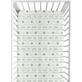 thumbnail image 1 of Sweet Jojo Designs Boho 200 Thread Count White Aztec Woven Fitted Sheet, Crib Size, 1 of 6